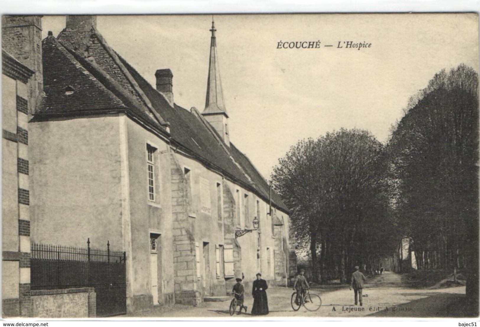 1 Cpa Ecouche - L'hospice - Ecouche