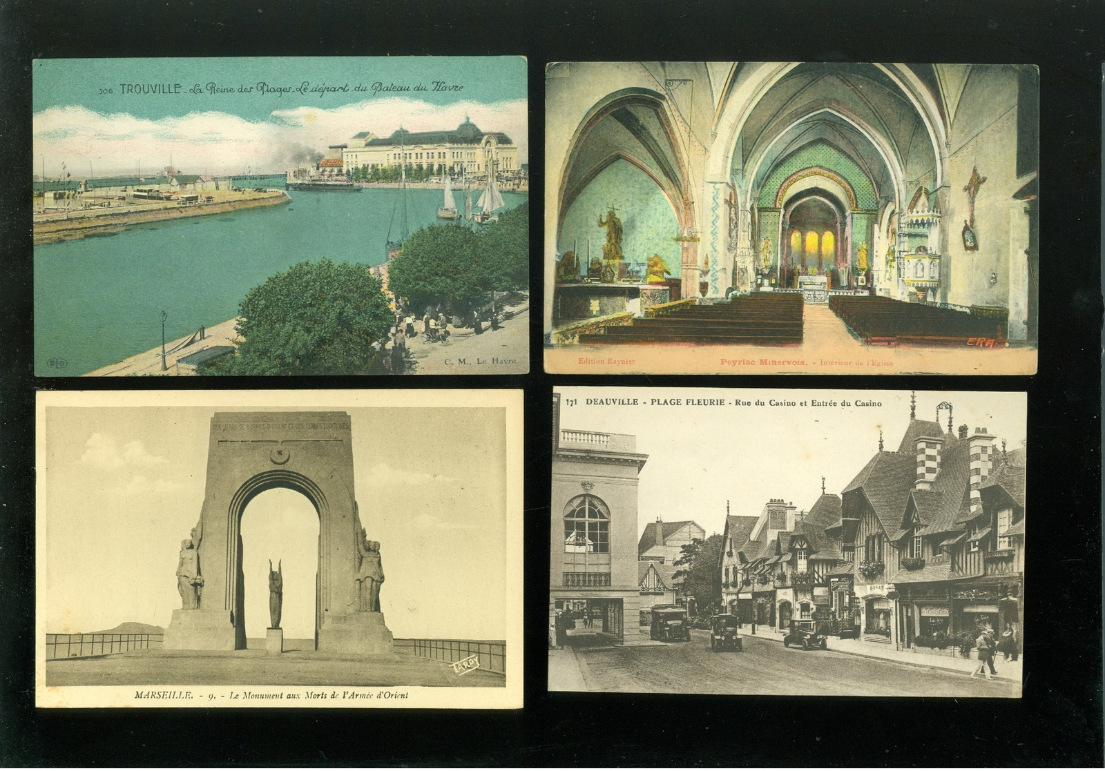 Lot de 60 cartes postales de France    Lot van 60 postkaarten van Frankrijk  - 60 scans