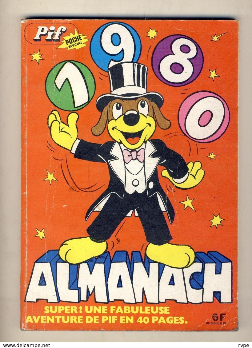 Livre PIF Poche Almanach 1980 - Pif & Hercule