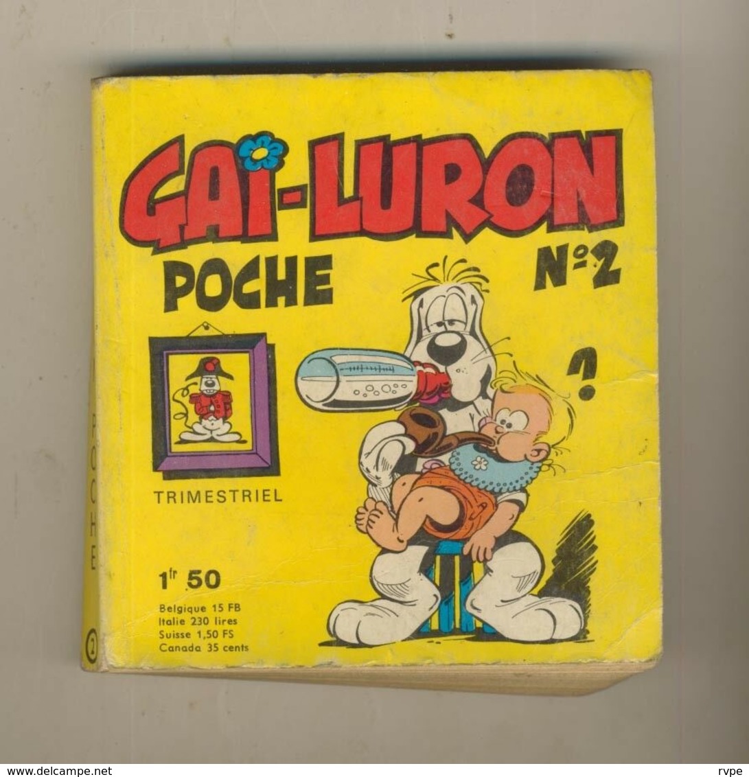 Ancien Livre De Poche GAI LURON N° 2 DE 1967 - Petit Format