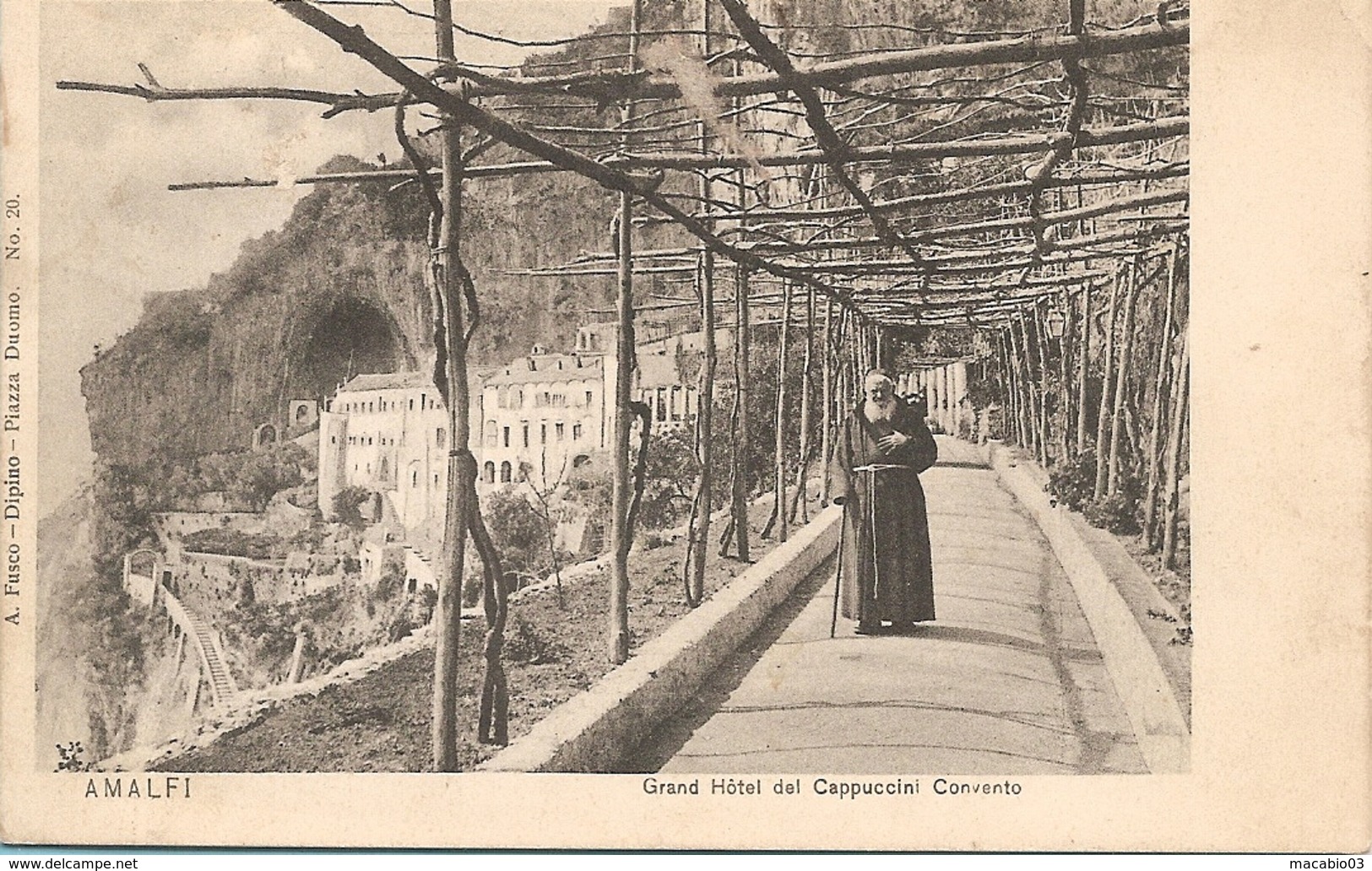 Italie- Campania-Salermo :  AMALFI  Grand Hôtel Del Cappuccini Convento   Réf 5607 - Salerno