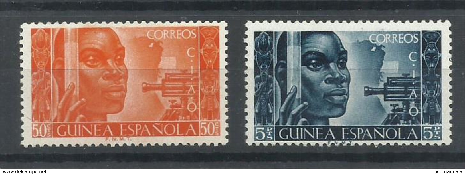 GUINEA EDIFIL  309/10   MNH  ** - Guinea Española