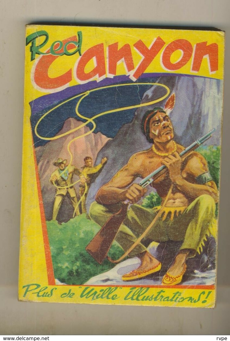 Ancien Petit Format RED CANYON N° 124 ( N° 58 à 6 ) DE 1959 - Petit Format