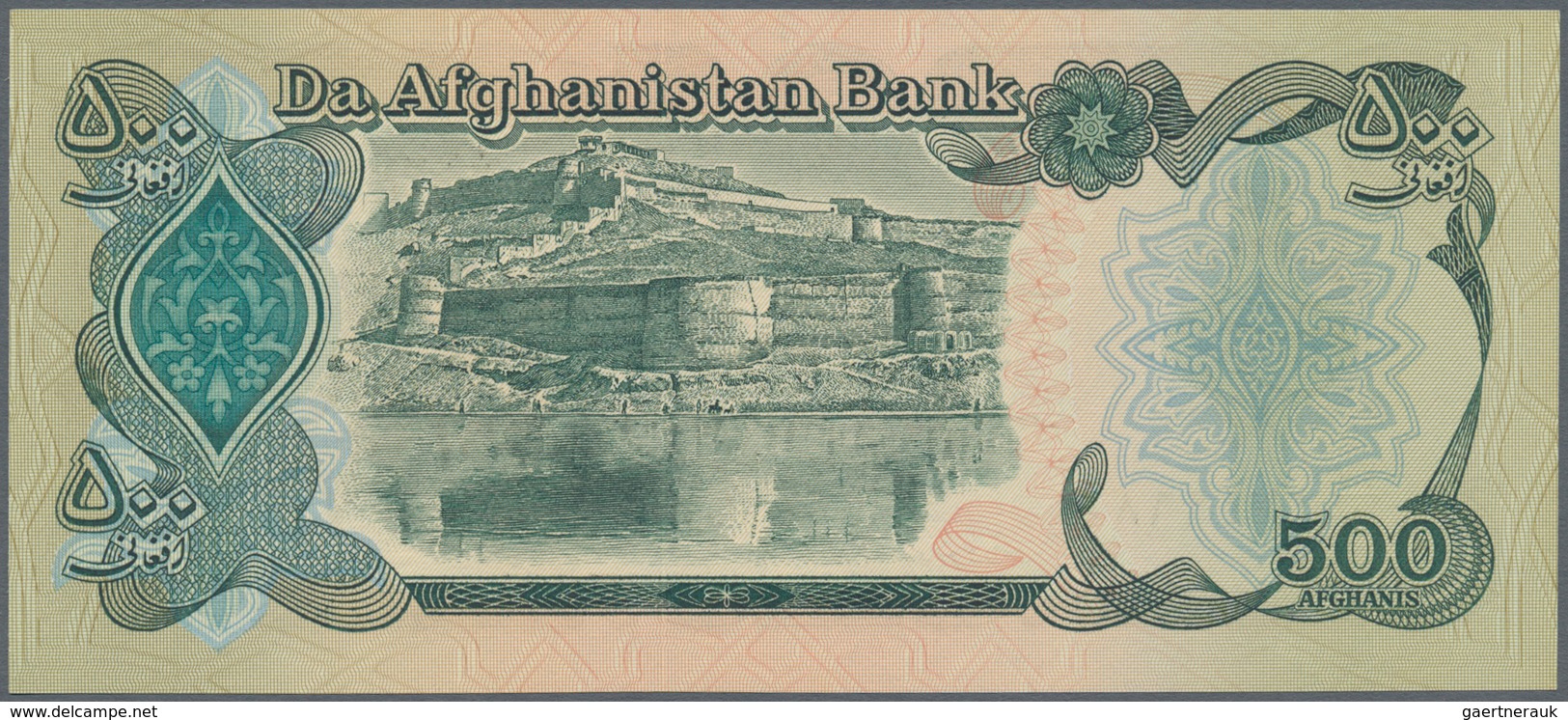 Afghanistan: set of 18 banknotes containing the following Pick numbers: 8, 22, 28, 37, 38, 49, 50, 5