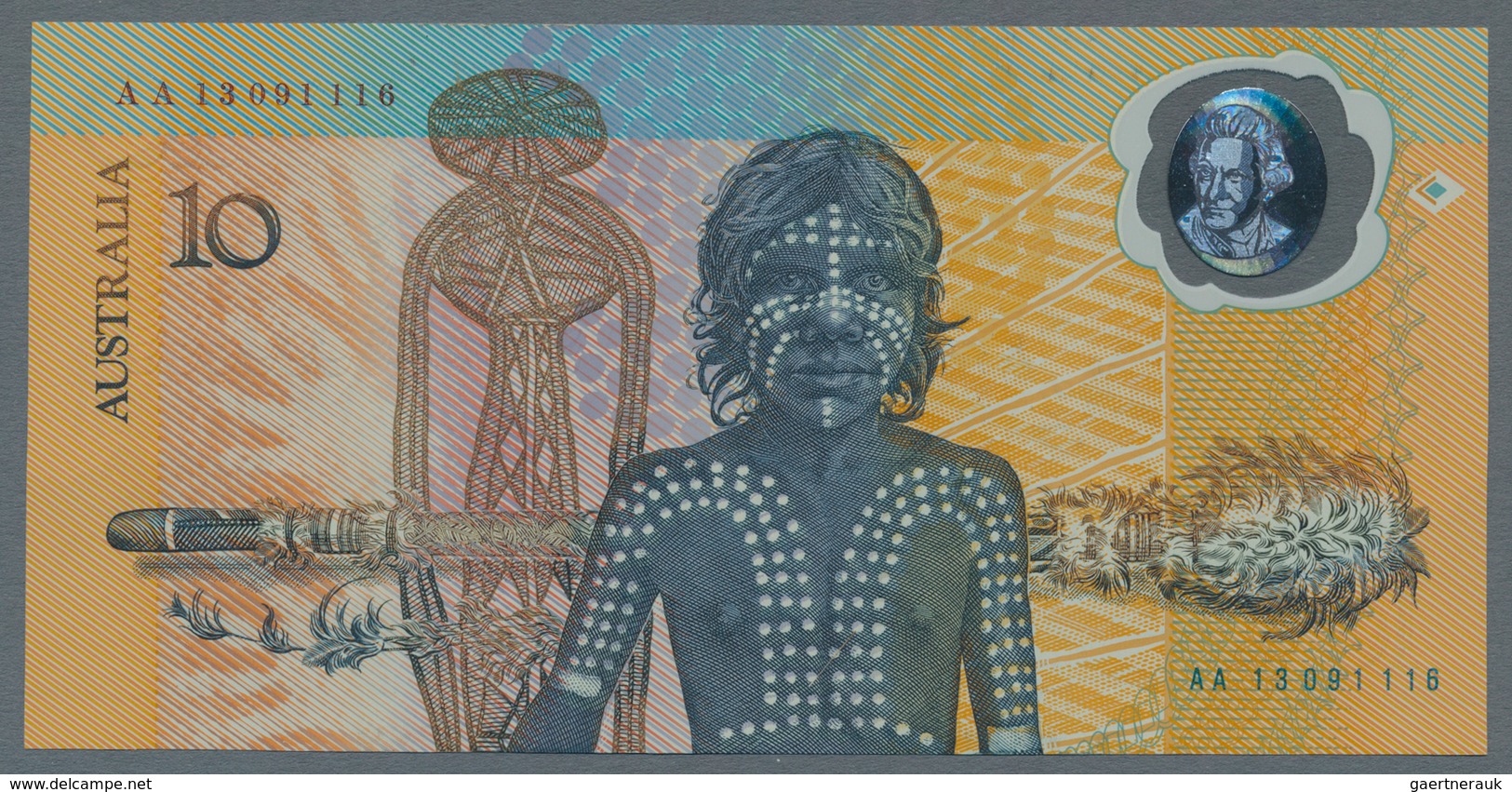 Australia / Australien: Original Folder With The 10 Dollars 1988 Commemorative Issue, P.49a In Perfe - Altri & Non Classificati