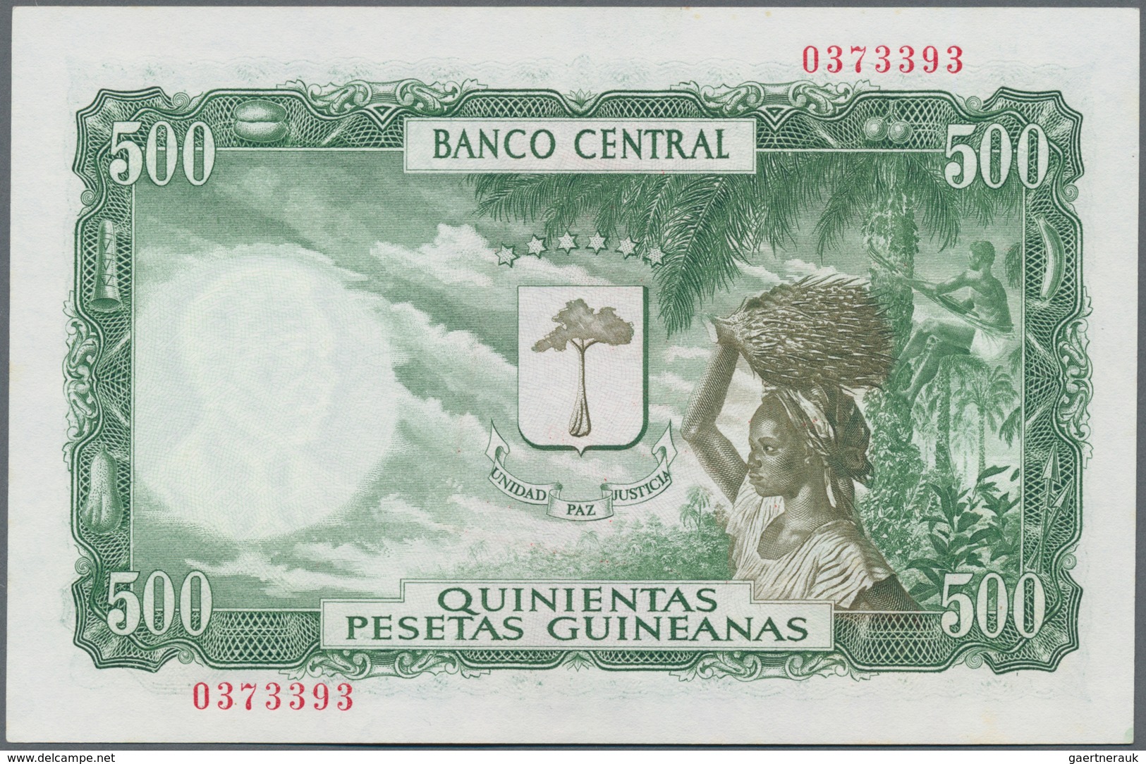 Equatorial Guinea / Äquatorialguinea: Set Of 2 Notes Containing 1000 & 5000 Bipkewle 1980 P. 18,19, - Equatoriaal-Guinea