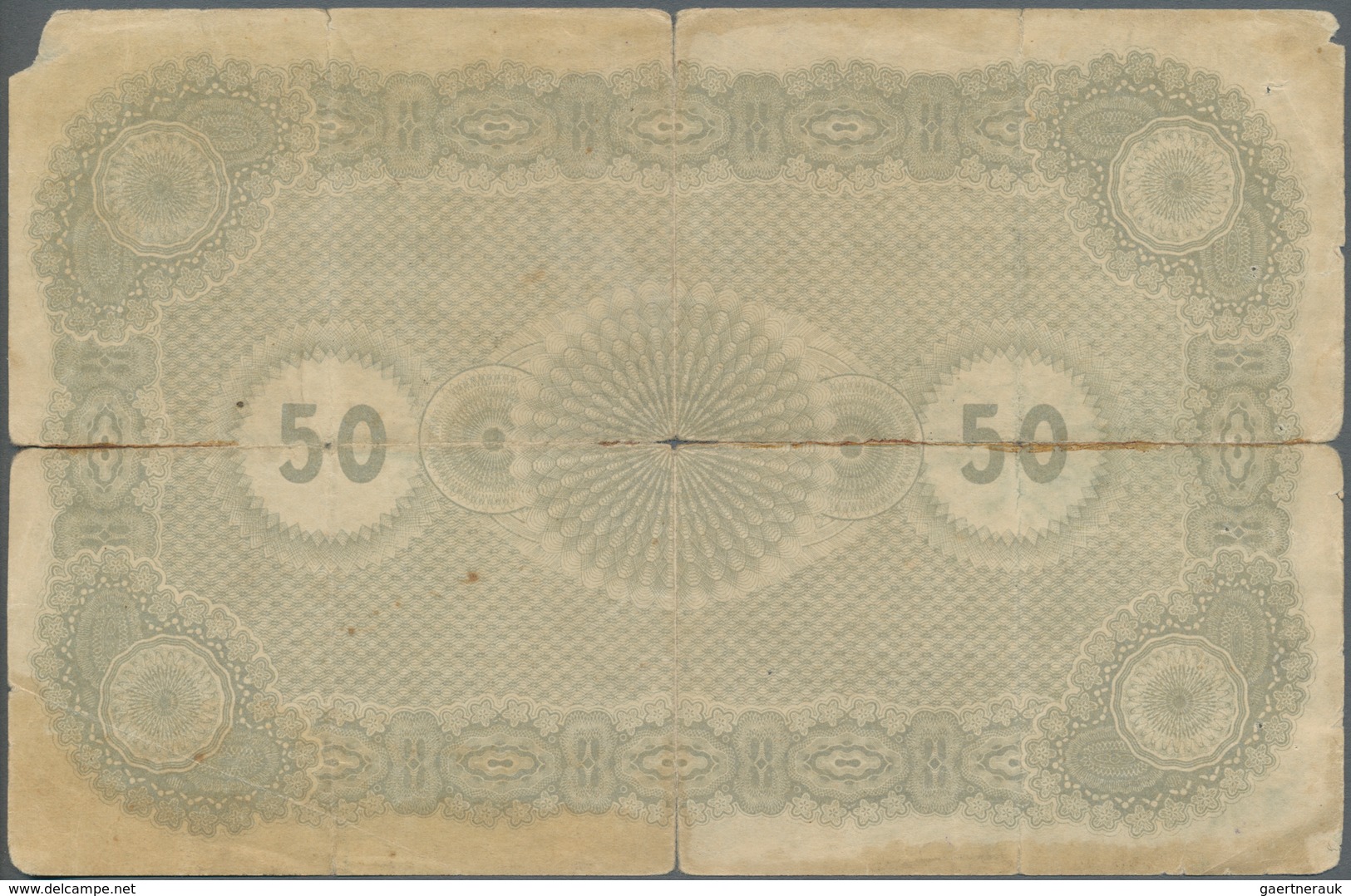 Estonia / Estland: Estonian Republic 5% Interest Debt Obligations 50 Marka Dated January 1st 1920, P - Estland