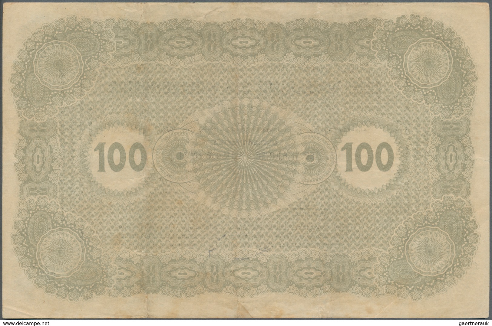 Estonia / Estland: Estonian Republic 5% Interest Debt Obligations 100 Marka Dated January 1st 1920, - Estland