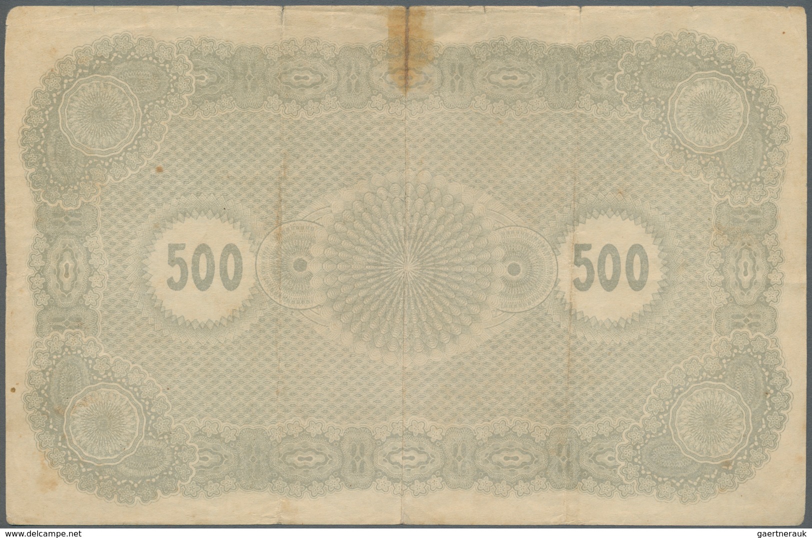 Estonia / Estland: Estonian Republic 5% Interest Debt Obligations 500 Marka Dated January 1st 1920, - Estland