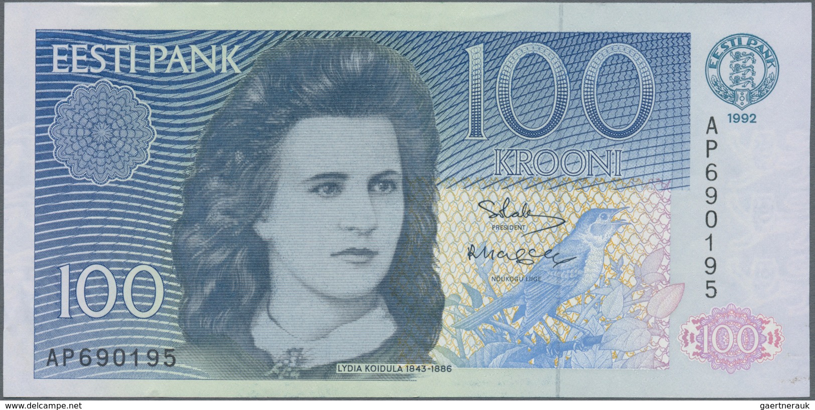 Estonia / Estland: Very Nice Set With 11 Banknotes Series 1991 And 1992 With 5, 10, 25, 100 And 500 - Estonia