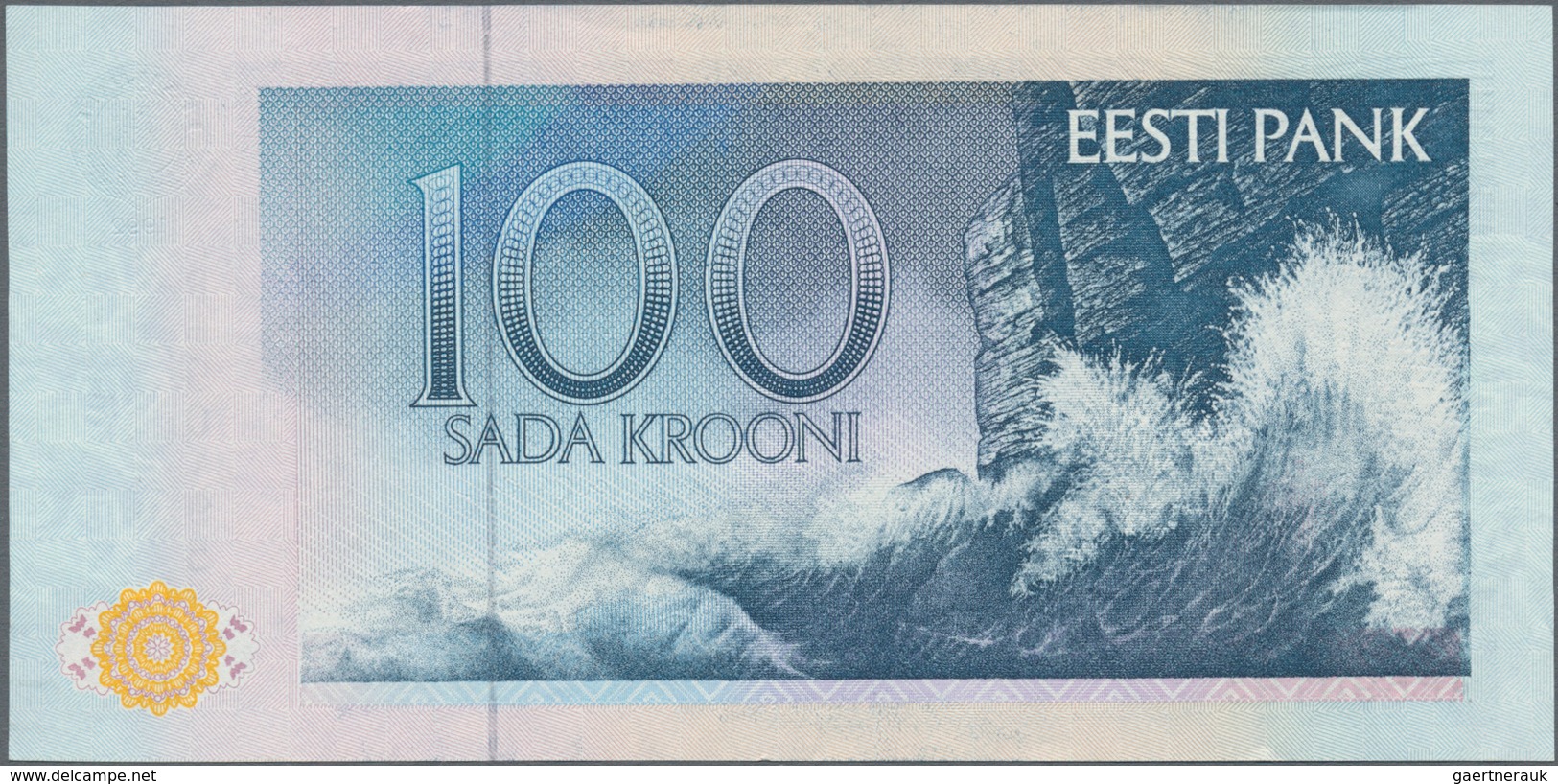 Estonia / Estland: Very nice set with 11 Banknotes series 1991 and 1992 with 5, 10, 25, 100 and 500