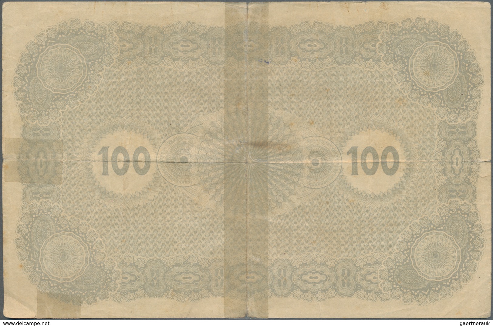 Estonia / Estland: Estonian Republic 5% Interest Debt Obligations 100 Marka Dated May 1st 1920, Not - Estland