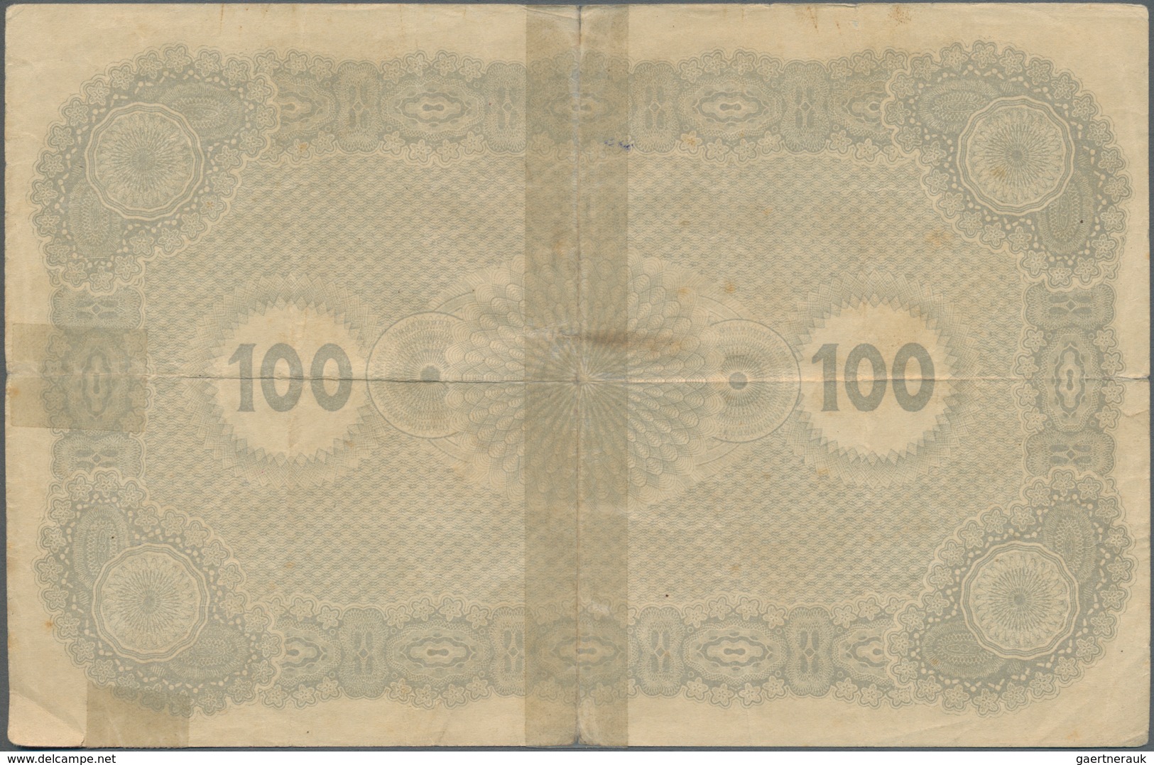 Estonia / Estland: Estonian Republic 5% Interest Debt Obligations 100 Marka Dated May 1st 1920, Not - Estonia