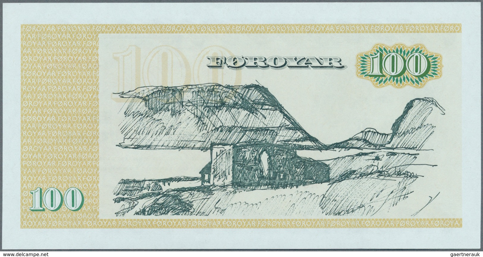 Faeroe Islands / Färöer: Pair With 50 Kronur (19)78 P.20a And 100 Kronur (19)88 P.21d, Both In Perfe - Färöer Inseln