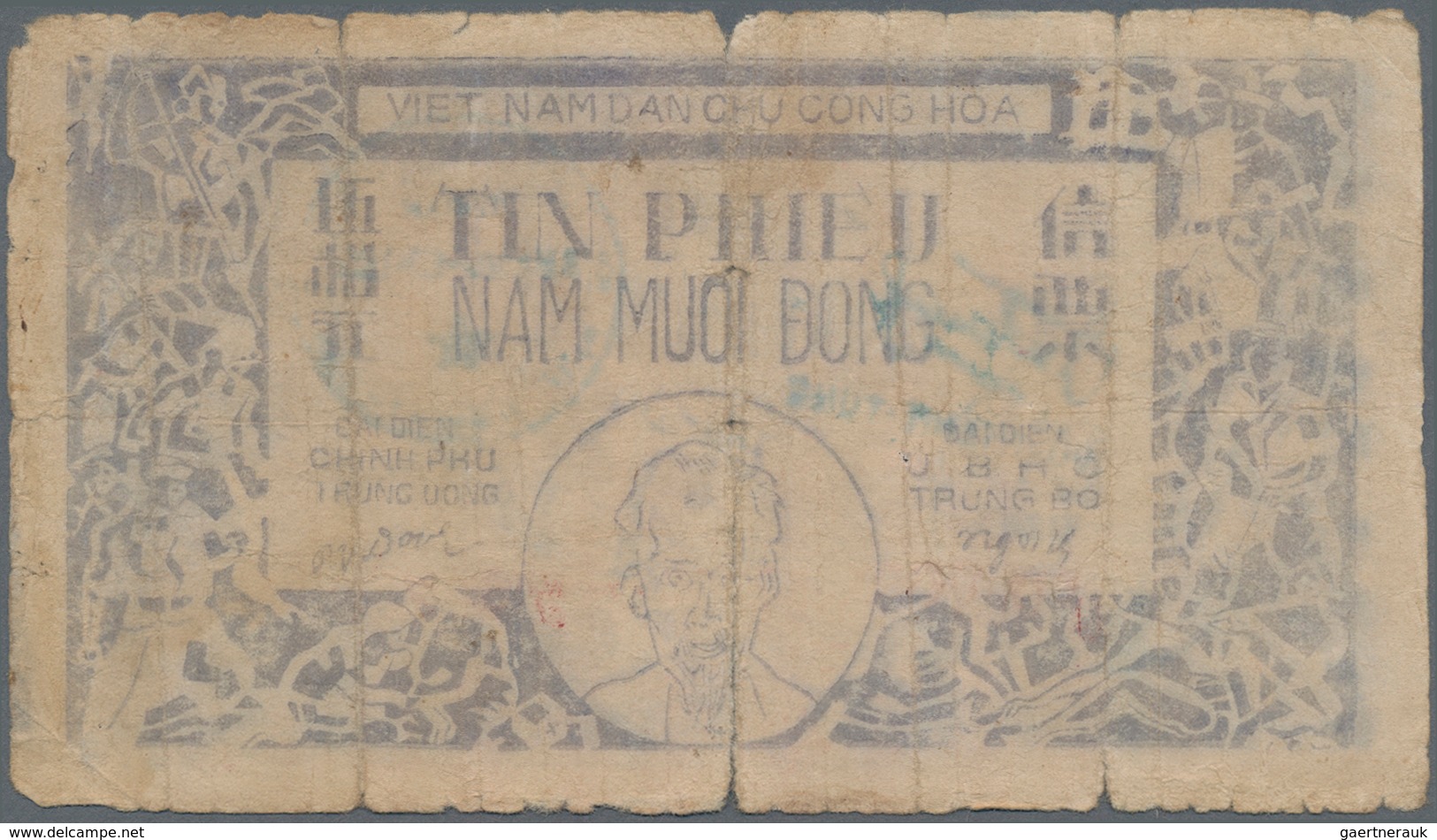 French Indochina / Französisch Indochina: Very Interesting Set With 7 Banknotes Comprising French In - Indochina