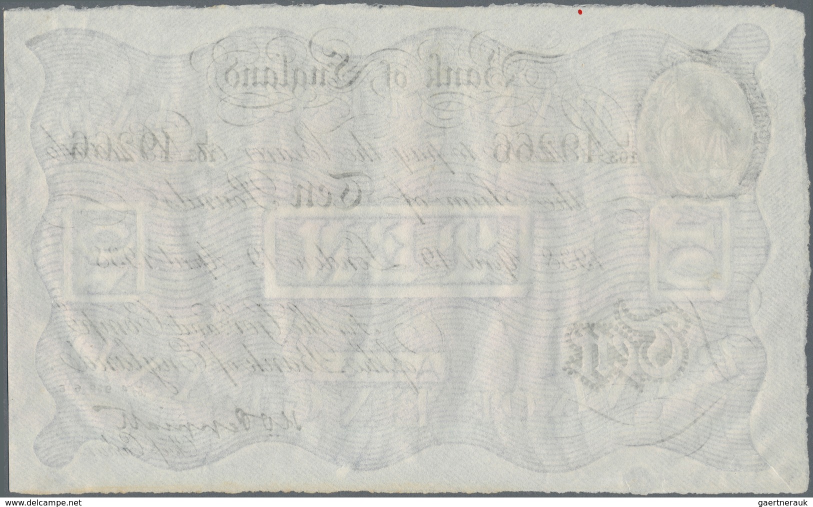 Great Britain / Großbritannien: 10 Pounds April 19th 1938 BERNHARD FORGERY, London Branch, Signature - Sonstige & Ohne Zuordnung