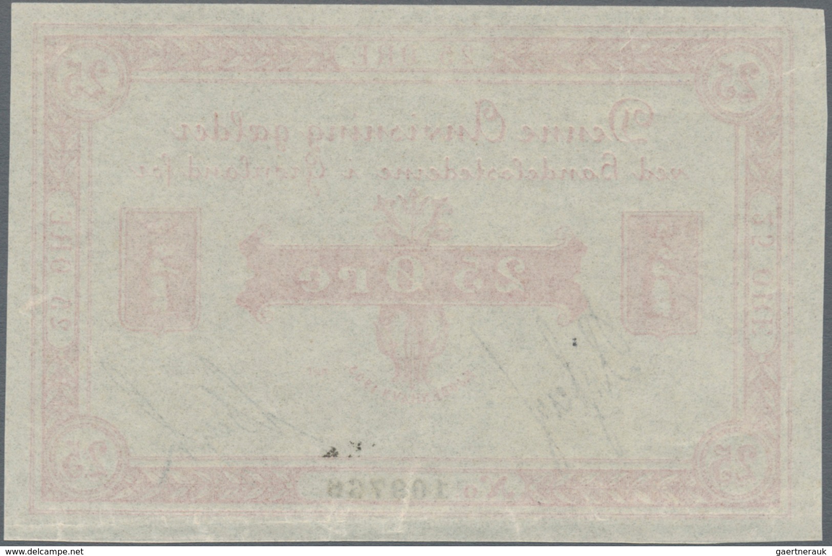 Greenland / Grönland: 25 Oere 1905 P. 4b In Condition: AUNC. - Groenland