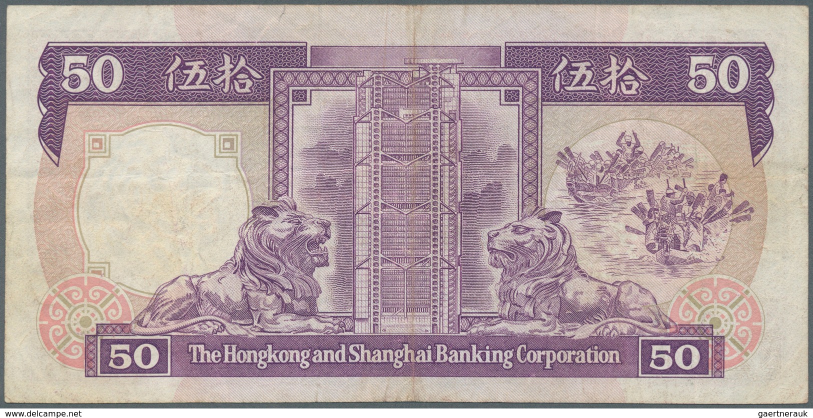 Hong Kong: set of 19 banknotes containing 10 Dollars The Chartered Bank 1977 P. 74c (UNC), 5 Dollars