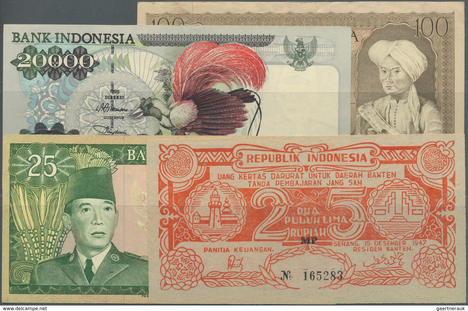 Indonesia / Indonesien: Set Of 12 Banknotes Containing The Following Pick Numbers: 46, 66, 67, 81, 8 - Indonesië