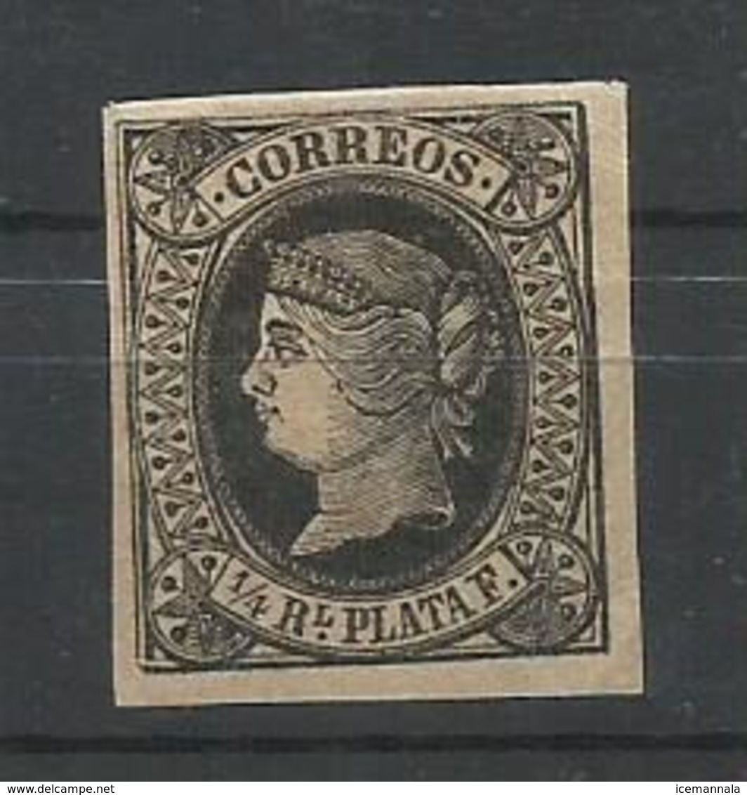 CUBA EDIFIL  12  MH  * - Cuba (1874-1898)