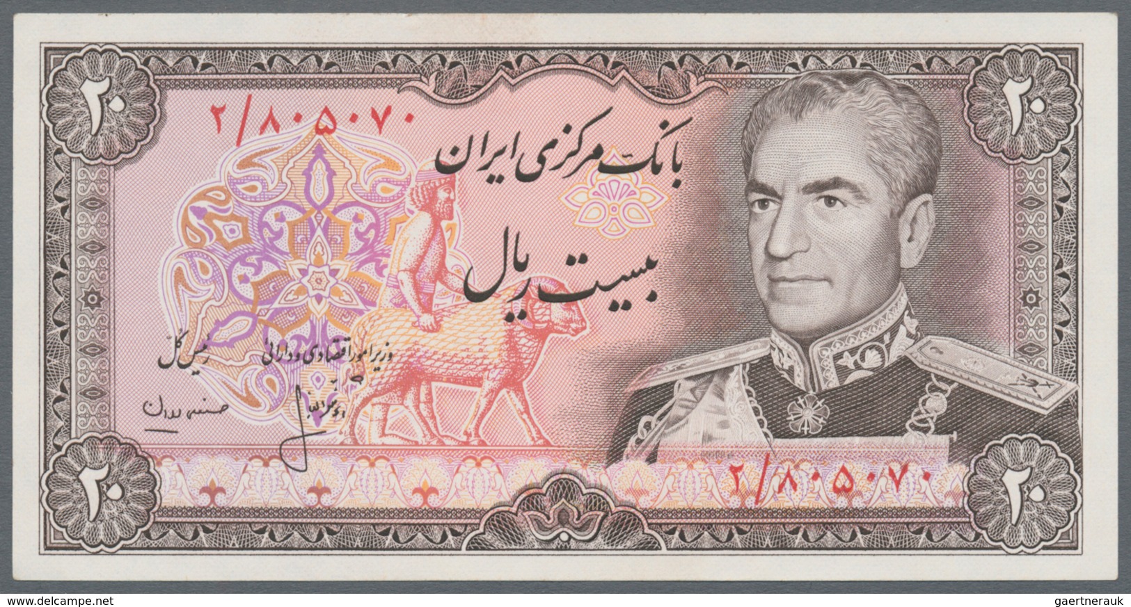 Iran: Set Of 11 Different Banknotes Mostly Modern Issues From 20 To 100.000 Rials, Mostly UNC, Pleas - Iran