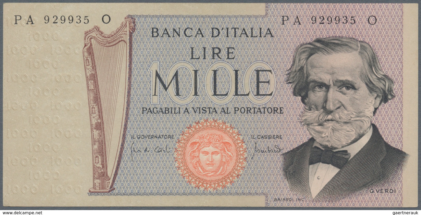 Italy / Italien: set of 27 notes containing 13x 1000 Lire P. 101, 1x 1000 Lire P. 109, 4x 2000 Lire