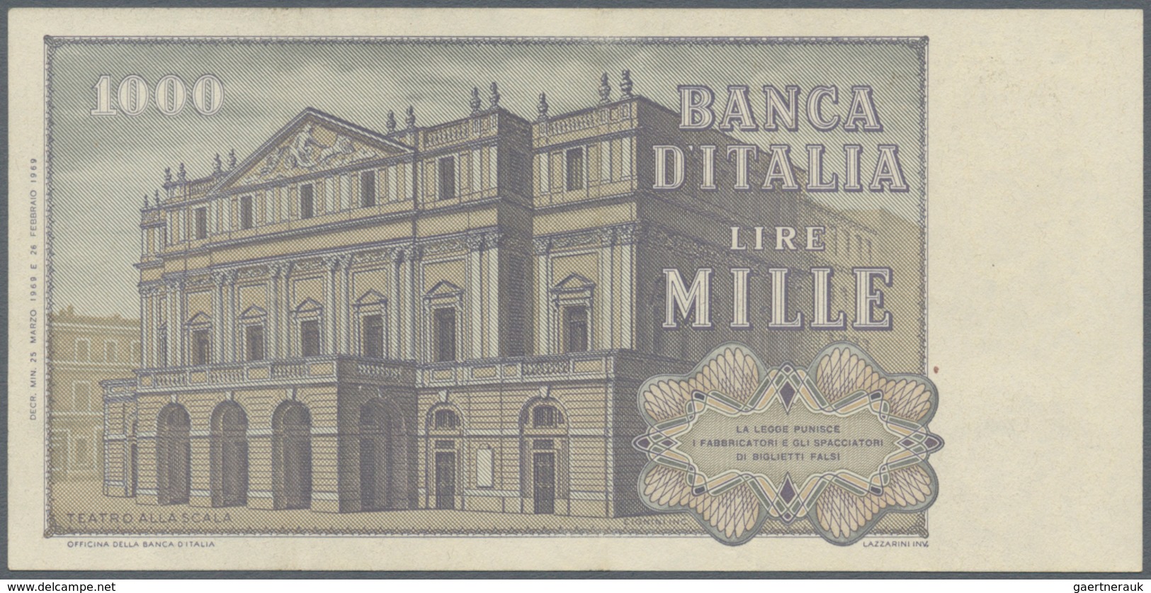 Italy / Italien: set of 27 notes containing 13x 1000 Lire P. 101, 1x 1000 Lire P. 109, 4x 2000 Lire