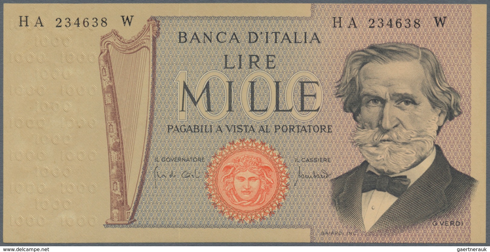 Italy / Italien: set of 27 notes containing 13x 1000 Lire P. 101, 1x 1000 Lire P. 109, 4x 2000 Lire