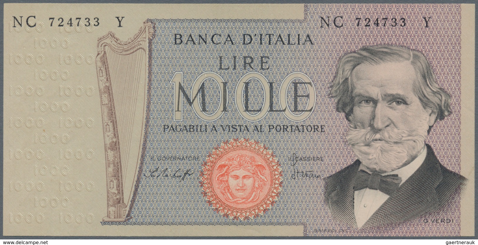 Italy / Italien: set of 27 notes containing 13x 1000 Lire P. 101, 1x 1000 Lire P. 109, 4x 2000 Lire