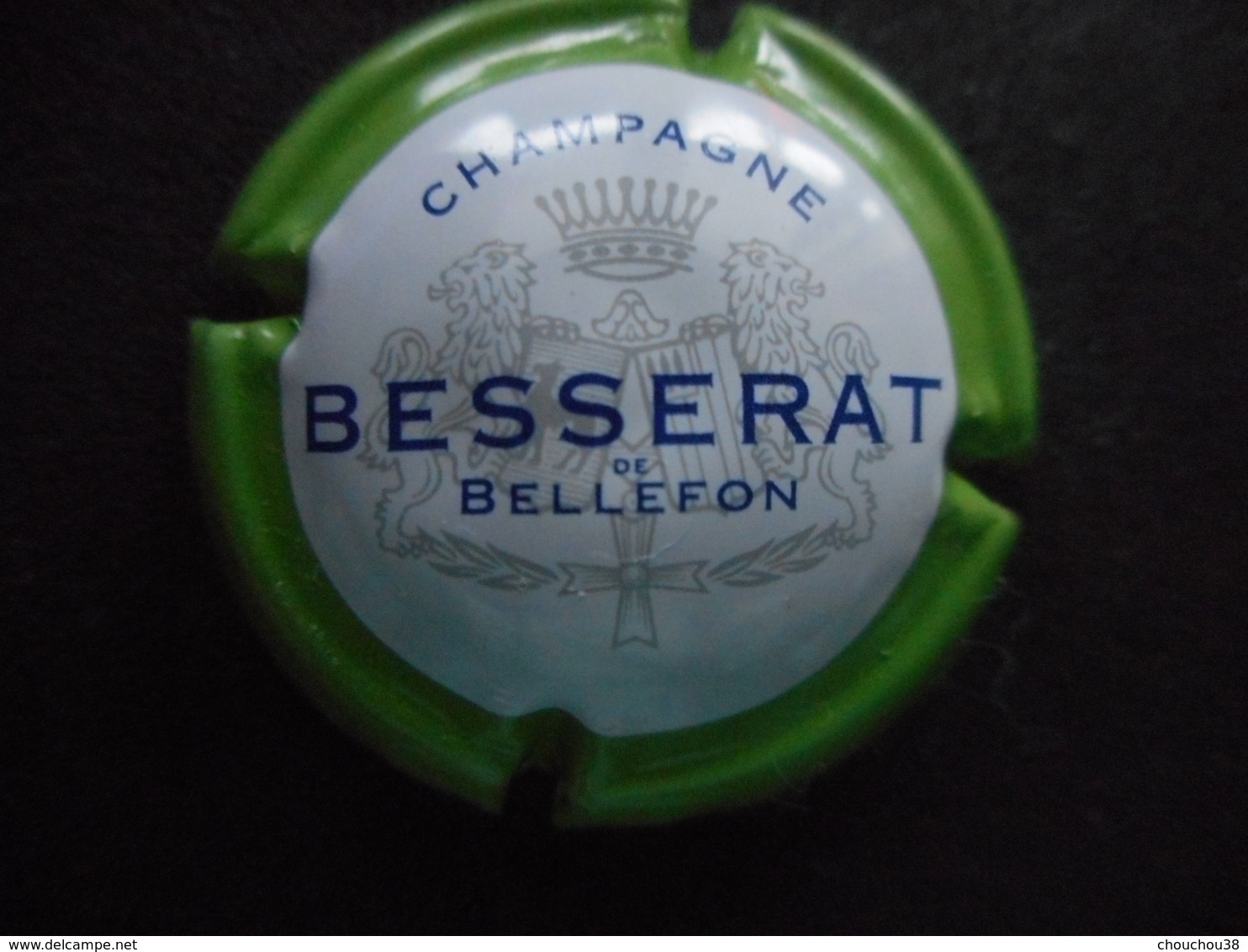 CAPSULE De Champagne "BESSERAT Bellefon" - Vert Et Blanc - Besserat De Bellefon