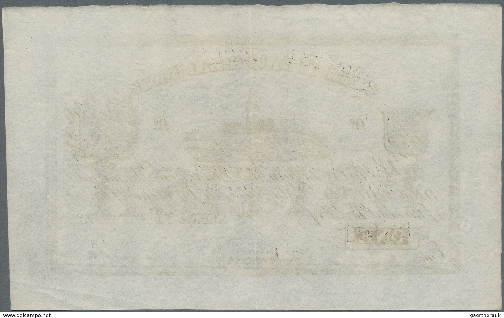 Jersey: St. Mary's Parochial Bank 1 Pound 18xx Remainder, P.S327r, Vertical Fold At Center And A Few - Otros & Sin Clasificación