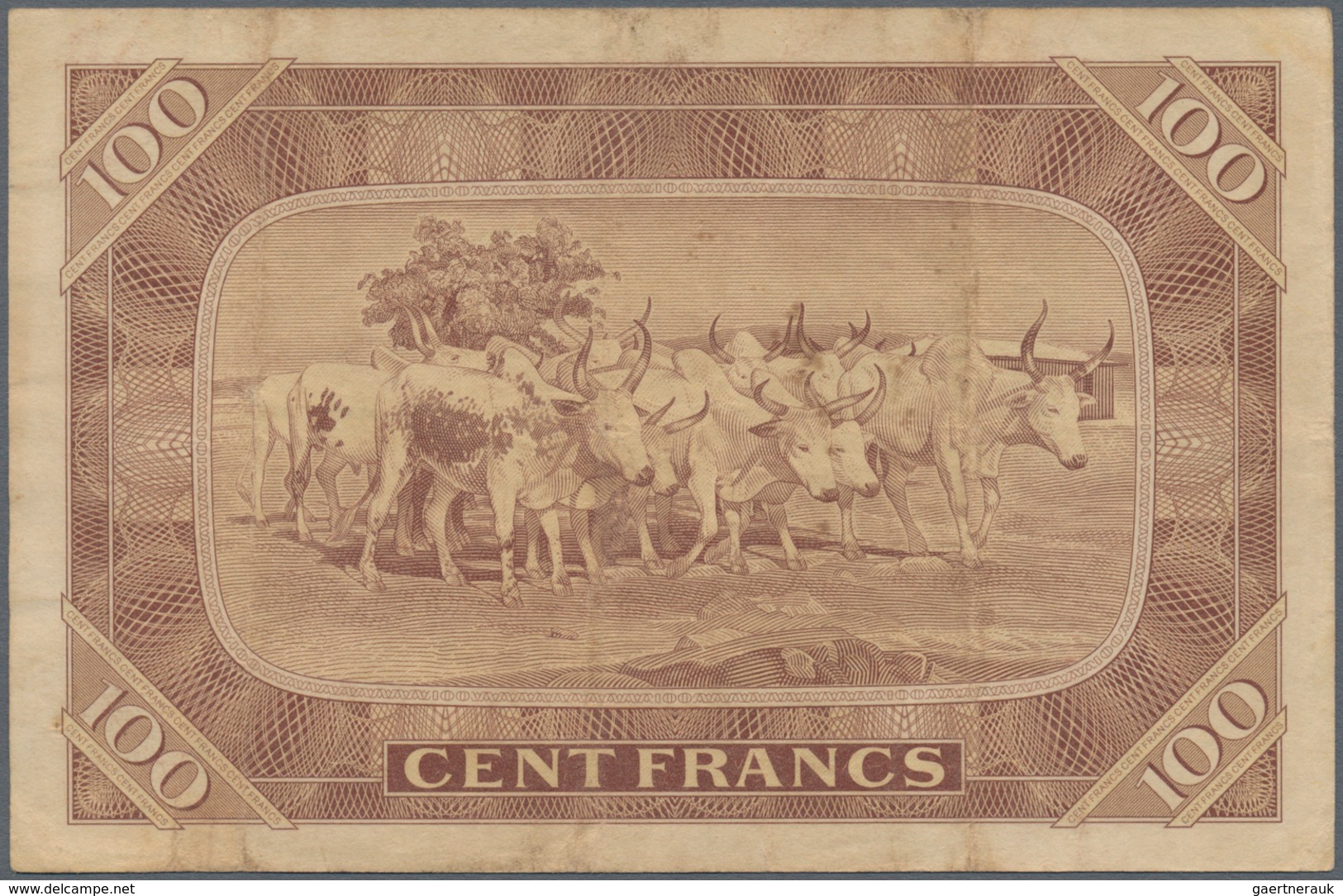 Mali: Set Of 3 Notes Containing 50, 100 & 1000 Francs 22.09.1960 P. 1, 2, 4, The First One Used With - Mali