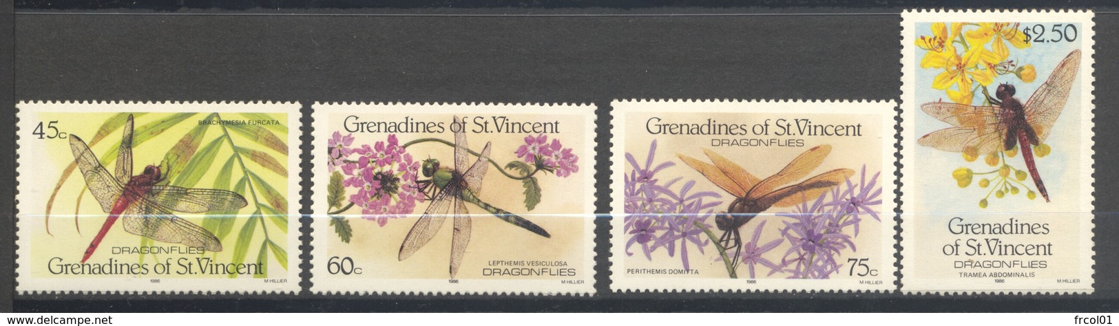 Saint-Vincent & Grenadines, Yvert 479/482, Scott 546/549, MNH - St.Vincent & Grenadines