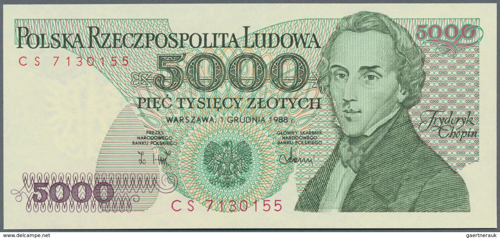 Poland / Polen: Very nice set with 23 Banknotes 10 - 200.000 Zlotych 1975-1989, P.142a-155a in F+ to