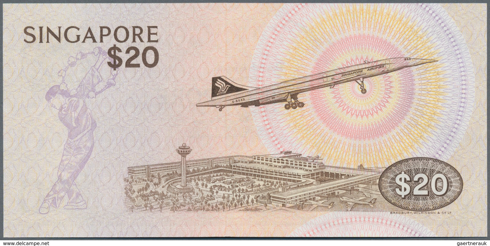 Singapore / Singapur: Set Of 2 Notes Containing 20 & 50 Dollars 1976/79 P. 12, 13 In Condition: UNC. - Singapore