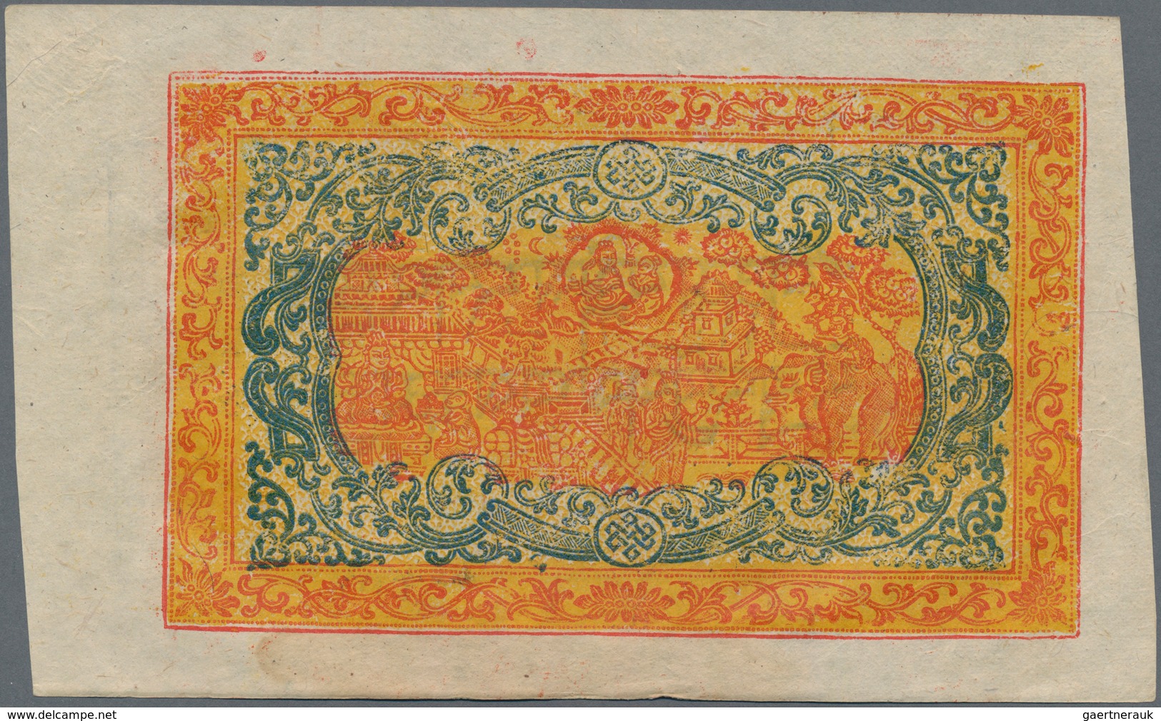 Tibet: Set Of 2 Notes 25 & 100 Srang P. 10, 11 Both With Light Handling In Paper But Without Strong - Andere - Azië