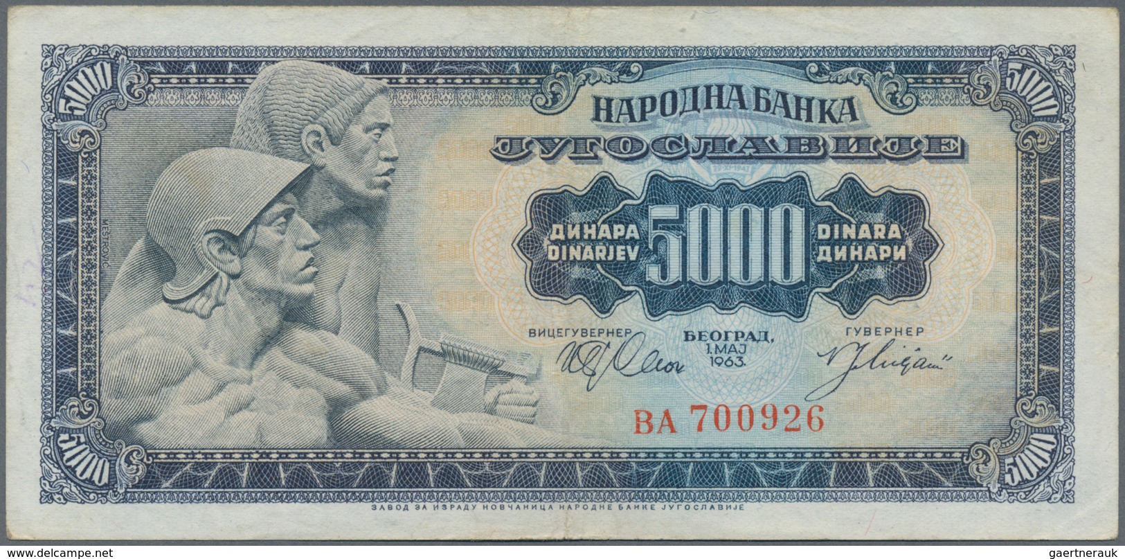 Yugoslavia / Jugoslavien: Huge Lot With 37 Banknotes Of The Later Yugoslavian Republic From 1963 Til - Yugoslavia