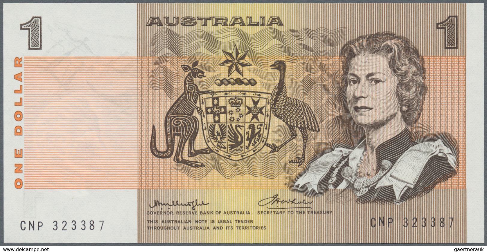 Australia / Australien: Set Of 25 Banknotes Containing 1 Pound Portrait QEII P. 30, 2x 1 Dollar P. 3 - Otros & Sin Clasificación