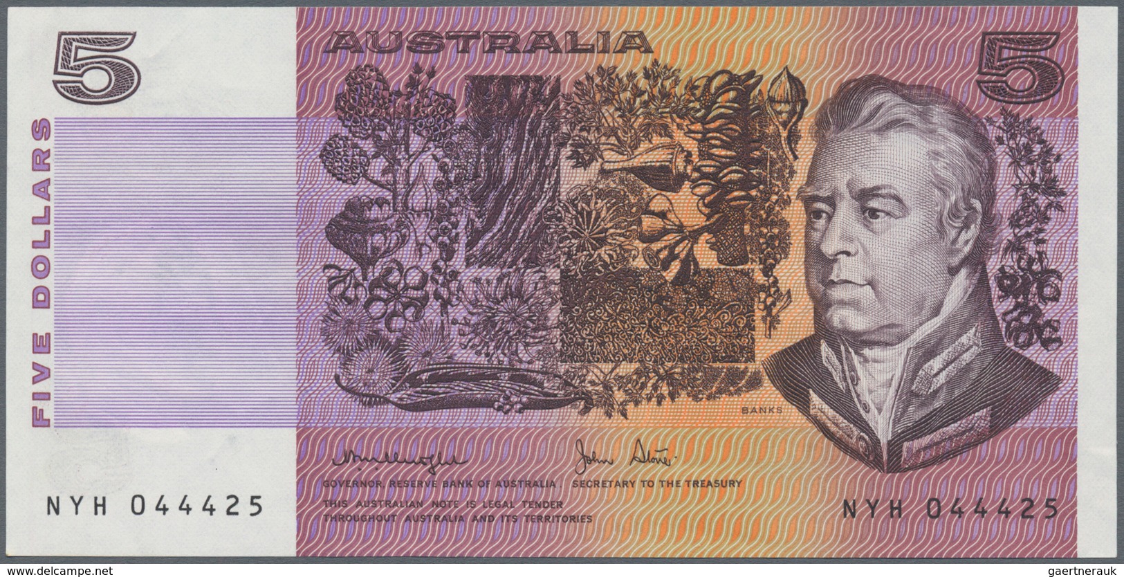 Australia / Australien: set of 25 banknotes containing 1 Pound portrait QEII P. 30, 2x 1 Dollar P. 3