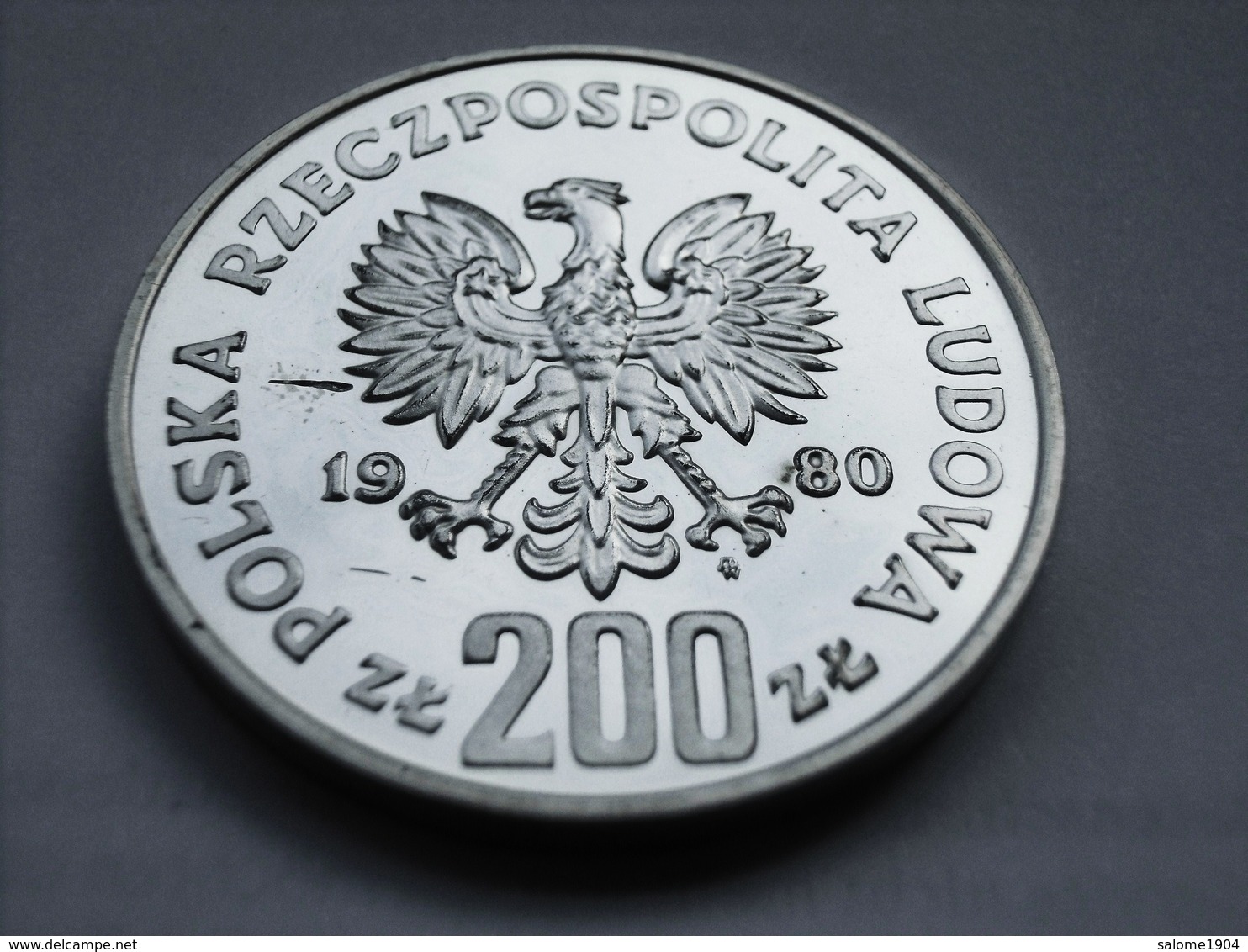 POLEN 200 Zlotych 1980 PP / PROOF - Pologne