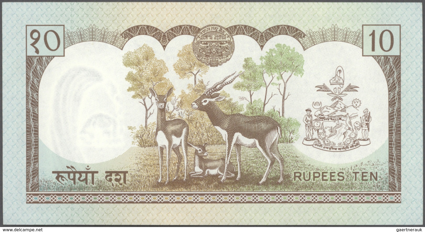 Nepal: set of 26 notes containing the following Pick numbers P. 1, 5, 8, 9, 10, 15, 16, 22, 23, 24,