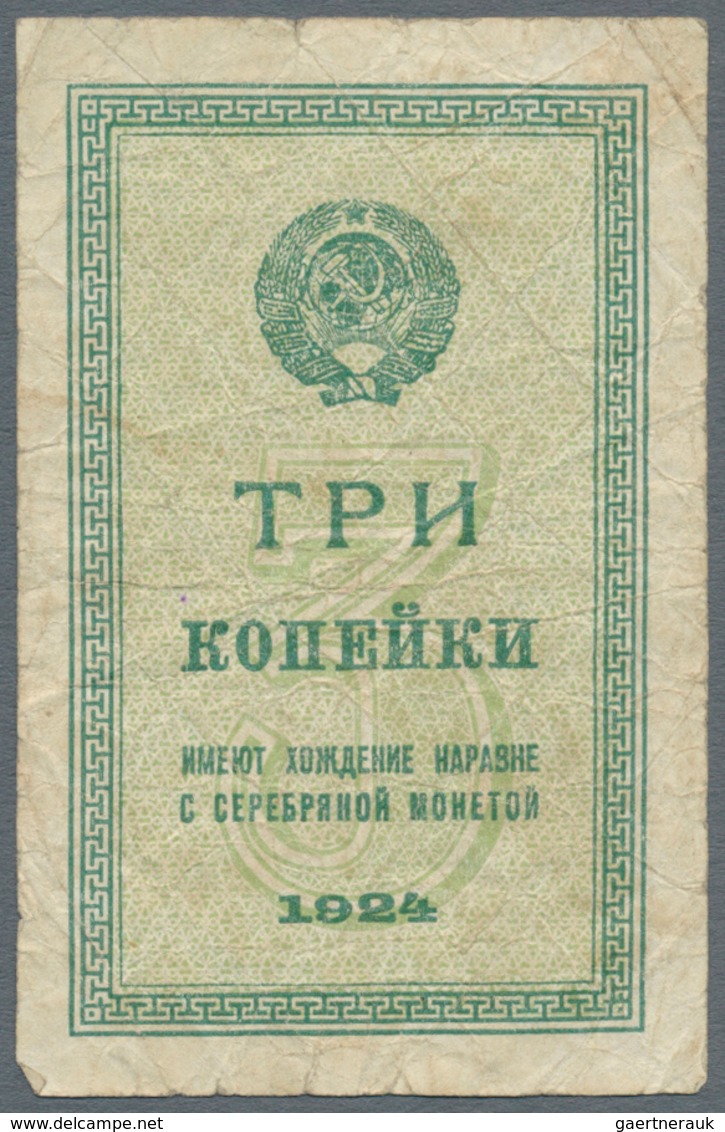 Russia / Russland: Very interesting lot with 41 Banknotes State issues 1915 till 1947, comprising fo