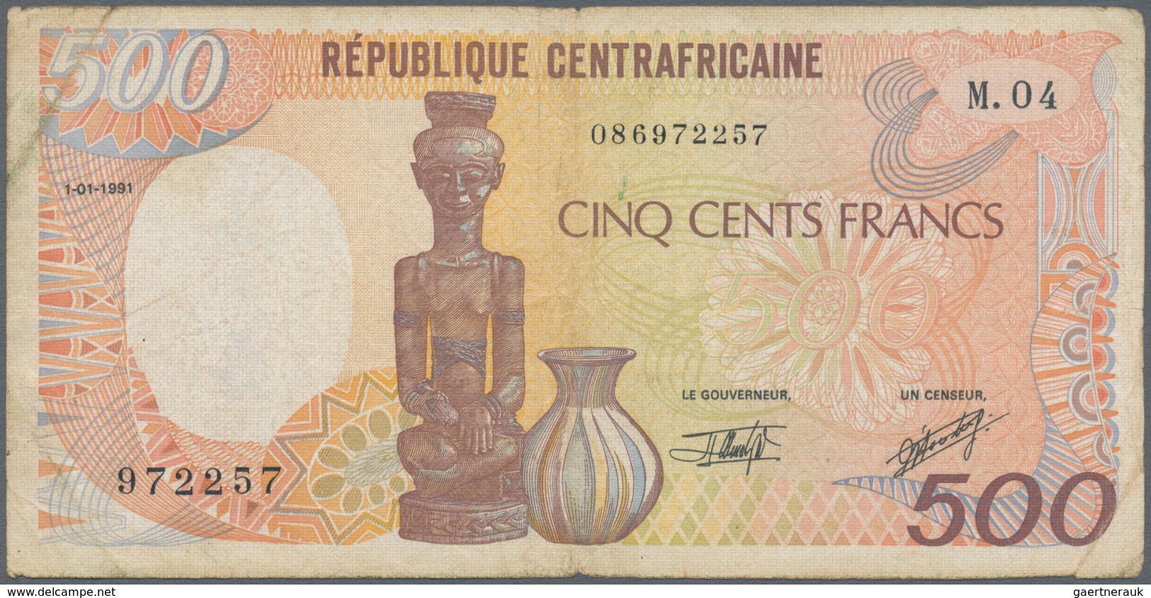 Africa / Afrika: Set Of 12 Banknotes Containing Gabon 500 Francs 1985 P. 8, Equatorial Guinea 500 & - Otros – Africa