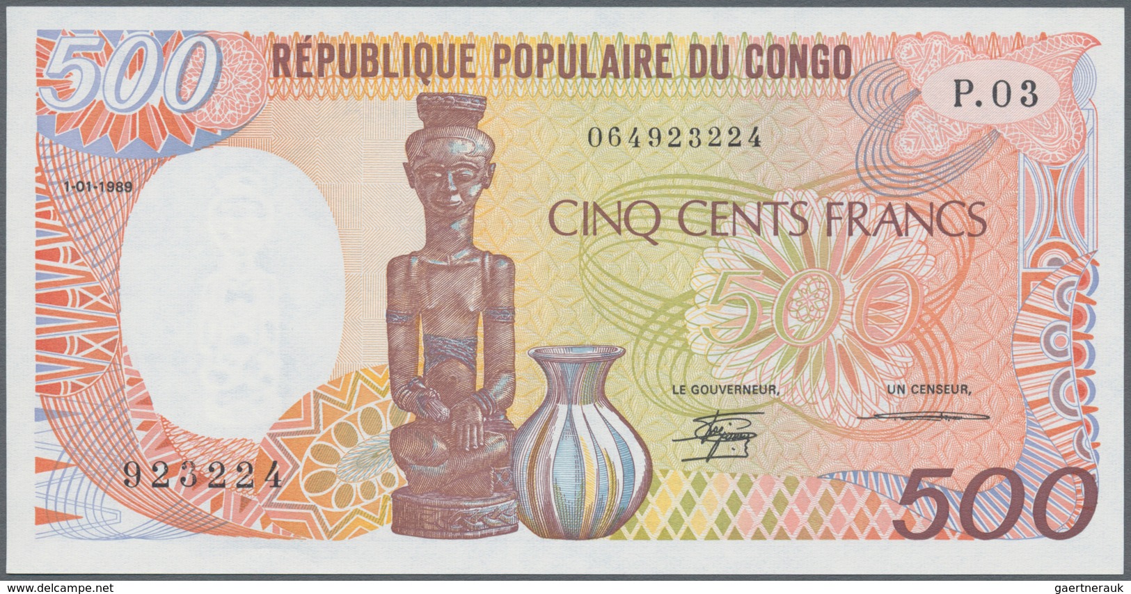 Africa / Afrika: set of 12 banknotes containing Gabon 500 Francs 1985 P. 8, Equatorial Guinea 500 &