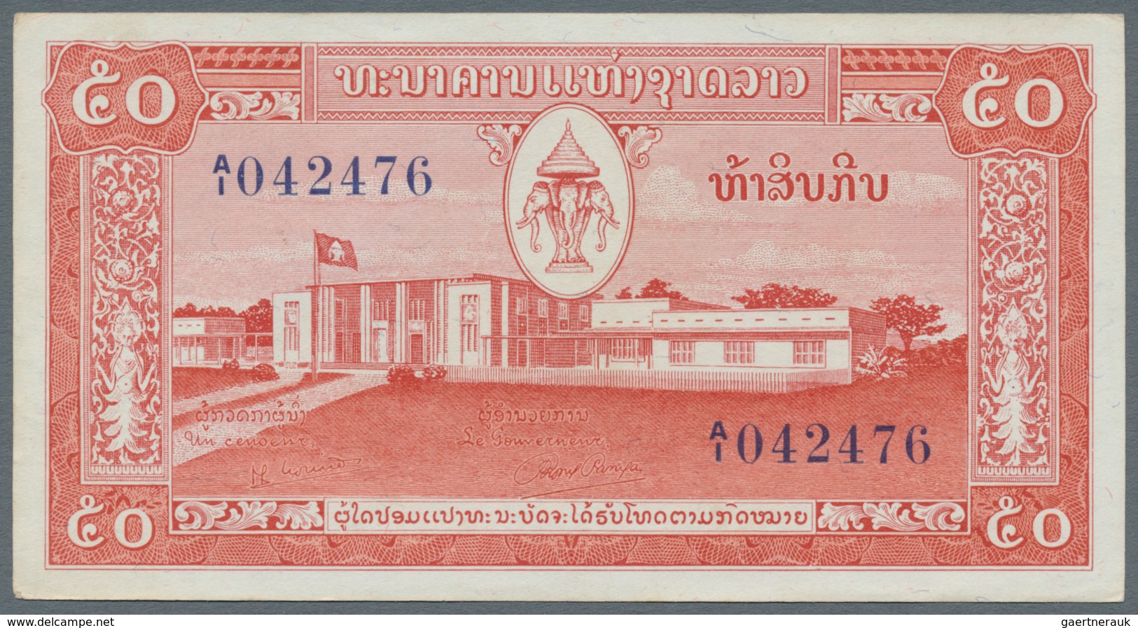 Asia / Asien: Large Collection Of About 600 Banknotes, Mostly In UNC Condition, Containing The Follo - Otros – Asia