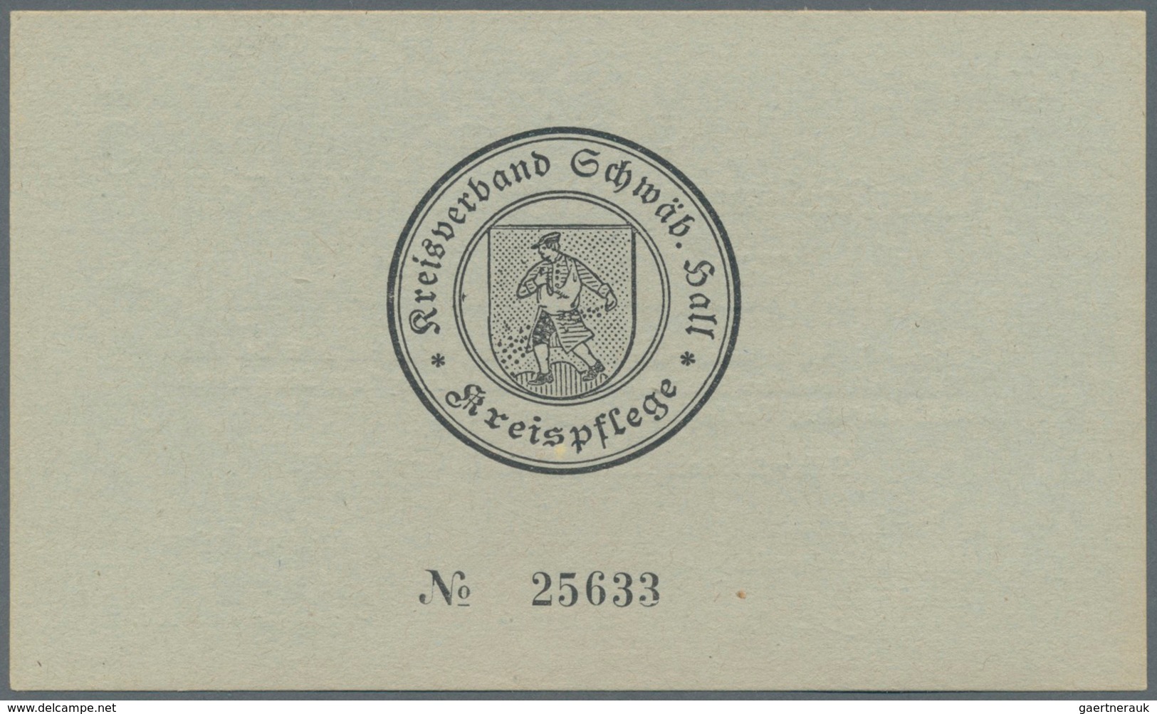 Deutschland - Alliierte Miltärbehörde + Ausgaben 1945-1948: Schwäbisch Hall, 16. April 1945, Gutsche - Andere & Zonder Classificatie
