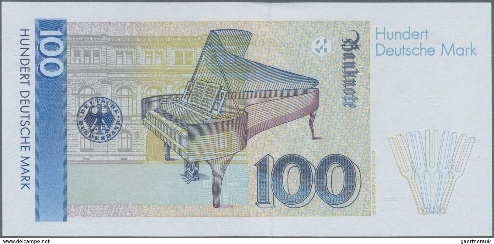 Deutschland - Bank Deutscher Länder + Bundesrepublik Deutschland: 100 DM 1993 Ersatznote Serie "ZA/D - Andere & Zonder Classificatie