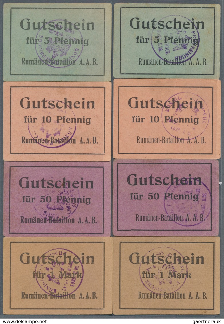 Deutschland - Konzentrations- Und Kriegsgefangenenlager: Strassburg, Elsass, Rumänen-Bataillon A. A. - Sonstige & Ohne Zuordnung