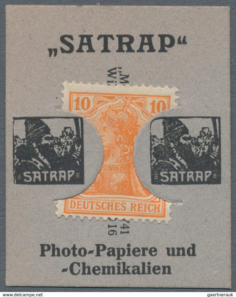 Deutschland - Briefmarkennotgeld: BERLIN, SATRAP Photo-Papiere Und Chemikalien, Briefmarken-Notgeld - Otros & Sin Clasificación