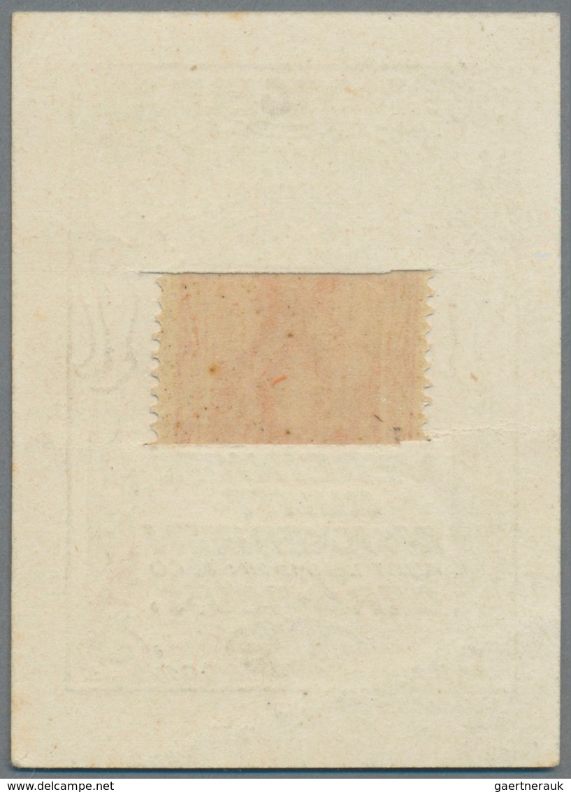 Deutschland - Briefmarkennotgeld: GERA, Kurt Lehmann & Co, Kunstdruckerei, Germania 10 Pf. Orange, I - Otros & Sin Clasificación